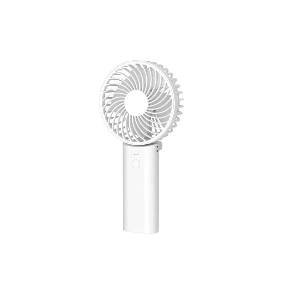 2-In-1 Portable High-Speed Cooling Mini Fan with Power Bank, Foldable Table Fan