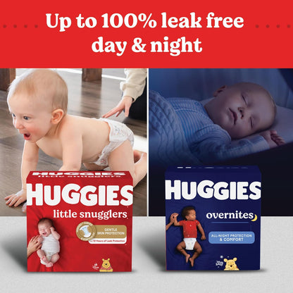 Baby Diapers Size 3 (16-28 Lbs), 156Ct,  Little Snugglers